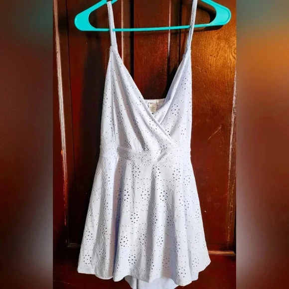 Rue21 light blue mini dress with shorts - Picture 1 of 5